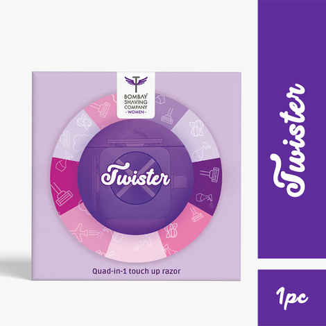 Buy Bombay Shaving Company Twister | All In One Hair Remover For Instant Touch Ups | Women's Portable Razor For Smooth Skin 1 Pc - Purplle