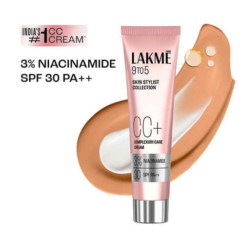 Buy Lakme 9 To 5 Complexion Care Face CC Cream With SPF 30 PA++ - 03 - Bronze (20 g) - Purplle