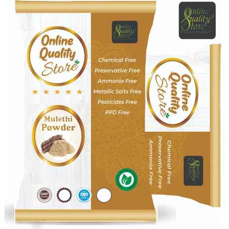 Buy Online Quality Store mulethi powder for face |licorice powder |yastimadhu |glycyrrhiza glabra powder |pure mulethi powder for face,body,skin, & hair,50 gm - Purplle