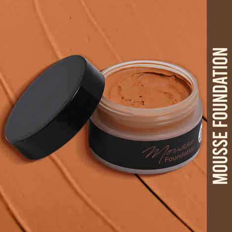 Buy "NY Bae Mousse Foundation - Cool Chestnut 10 (22 g) | Dark Skin | Cool Undertone | Matte Finish | Enriched with 8 Miracle Oils | For Normal to Oily Skin | Covers Imperfections | Long lasting | Easily Blendable | Perfect for Daily Use " - Purplle