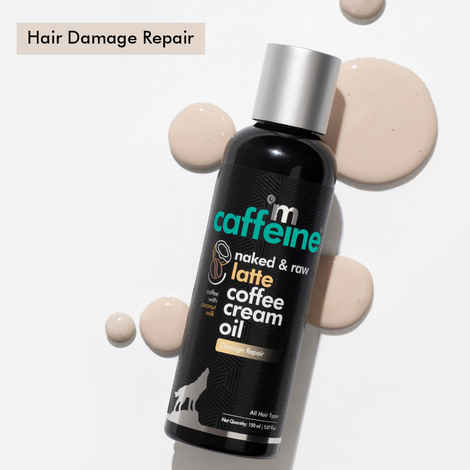 Buy mCaffeine Pre-Shower Latte Coffee Scalp & Hair Cream Oil for Damage Repair | Rich Creamy Nourishment for Strong & Healthy Hair | Prevents Split Ends & Frizz | For Men & Women | 150 ml - Purplle