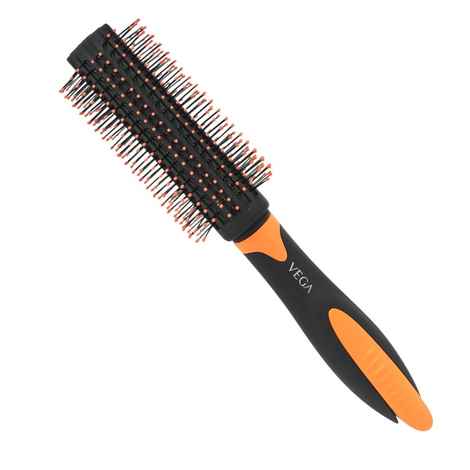 Buy Vega Round Hair Brush (India's No.1* Hair Brush Brand) With Clip (E20-RB) - Purplle
