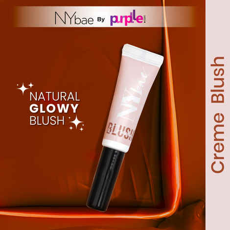 Buy NY Bae Creme Blush - Joyous Brown 03 (10g) | Dewy Brown Blush | Lip & Cheek Tint | Liquid Blush | Intense Pigment | Korean Glow - Purplle