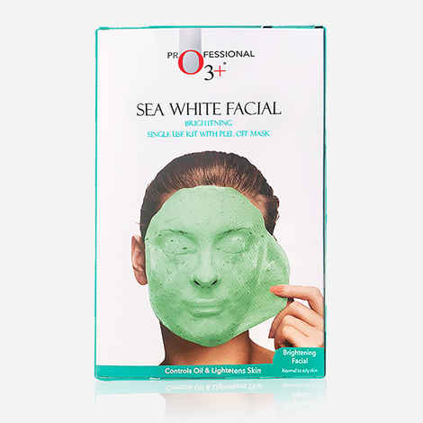 Buy O3+ Sea White Facial With Brightening Peel Off Mask (45 g) - Purplle