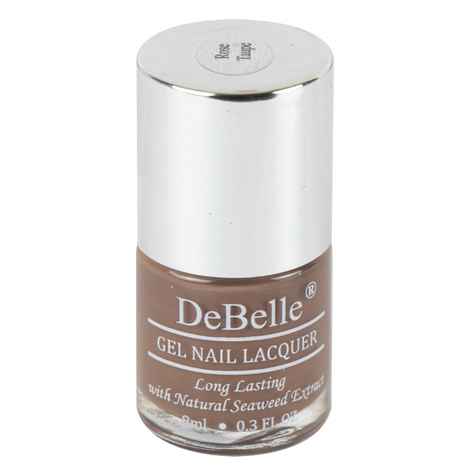 Buy DeBelle Gel Nail Lacquer Glossy Rose Taupe - Dark Rose Mauve (8 ml) - Purplle