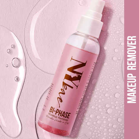 Buy NY Bae Bi-Phase Makeup Remover- Micellar Water + Oil | Removes Waterproof Makeup | Hydrating | Moisturising (110 ml) - Purplle