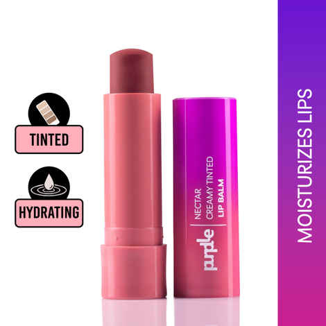 Buy Purplle Nectar Creamy Tinted Lip Balm - Boss Berry 1 (4.8 gm) - Purplle