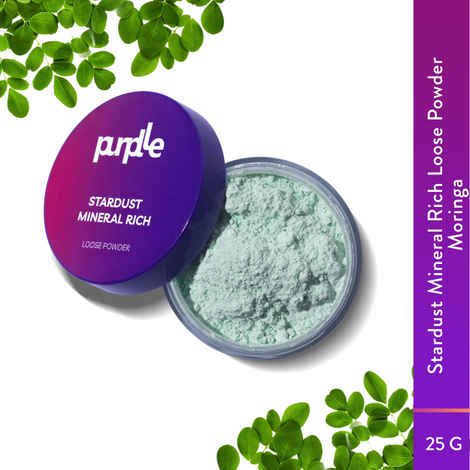 Purplle Stardust Mineral Rich Loose Powder - Moringa 4 (25 gm)