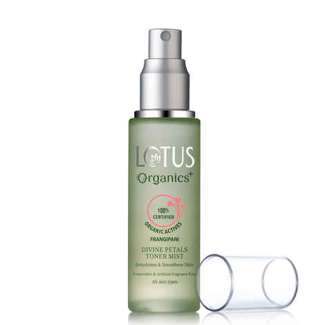 Buy Lotus Organics+ Divine Petals Toner Mist | Alcohol Free | 100% Organic | 50 ml - Purplle