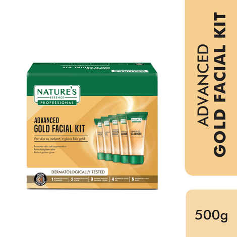 Buy Nature's Essence Glowing Gold Facial Kit 500 gm - Purplle