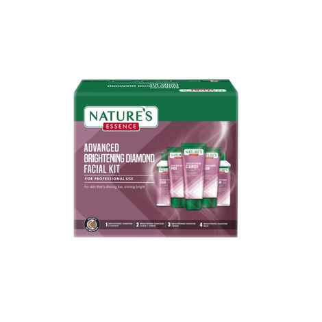 Buy Nature's Essence Brightening Diamond Facial Kit (230 gm) - Purplle