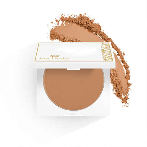Buy Just Herbs Compact Powder Mattifying & Hydrating With SPF 15 + For All Skin Types Talc & Fragrance Free - 05 Copper - Purplle