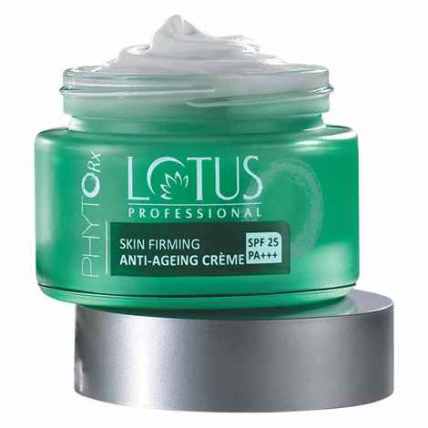 Lotus Professional PhytoRx Skin Firming Anti Ageing Cream | SPF 25 | Vitamin C | Collagen Booster | Preservative Free | 50 gm