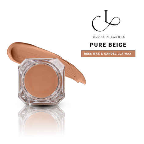 Cuffs N Lashes Cover Pots, Concealer, Pure Beige
