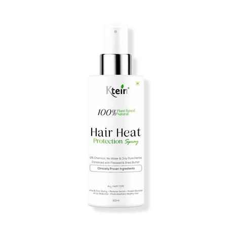 Buy Ktein Cosmetics 100% Plant Based Natural Hair Heat Protection Spray - 100 ml - Purplle