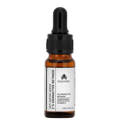 Buy Suganda 2% Granactive RetinoidA A Anti Aging Serum for Wrinkles & Fine Lines, Improves Signs of AgingA (10 ml) - Purplle