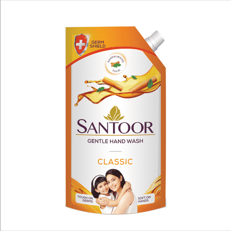 Buy Santoor Handwash Classic 750 ml - Purplle