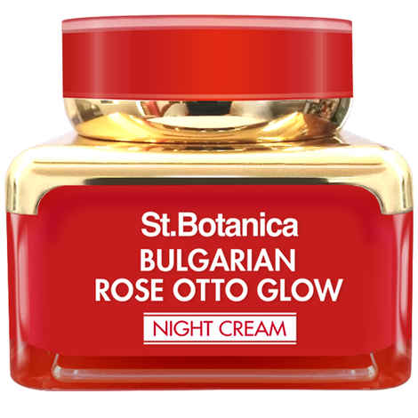 Buy St.Botanica Bulgarian Rose Otto Glow Night Cream 50 gm - Purplle