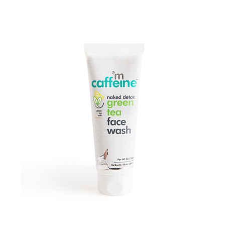 Buy FREE mCaffeine Naked Detox Green Tea Face Wash(100 ml) - Purplle