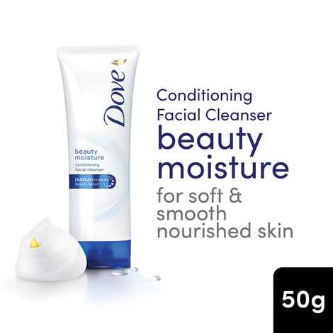 Buy Dove Beauty Moisture Facial Cleansing Foam (50 gm) - Purplle