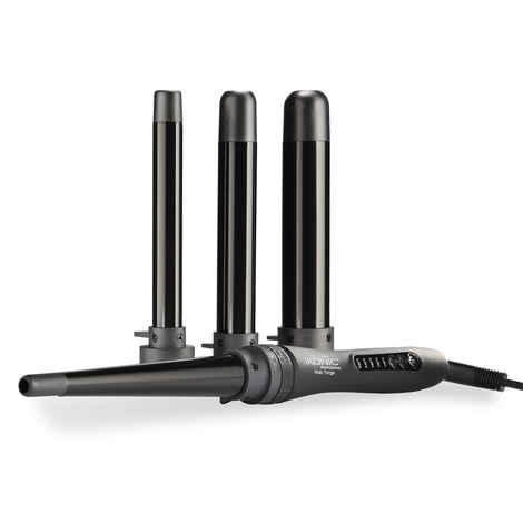 Buy IKONIC PROFESSIONAL Multi Tong | Black | Ceramic | Corded Electric | Hair Type - All | Heating Temperature - Up To 230 Degrees Celsius - Purplle