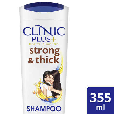 Buy Clinic Plus Strong & Extra Thick Shampoo With Milk Protein & Almond Oil, 355 ml - Purplle