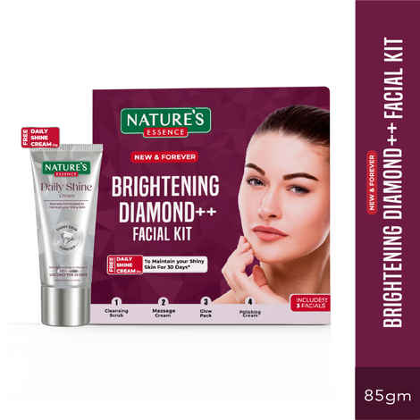 Nature's Essence Brightening Diamond Facial Kit 85 gm