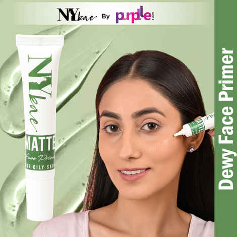 Buy NY Bae Matte Primer | With Green Tea Extracts | Oil Control | Evens Out Skin texture | Long Lasting Makeup | 13 gm - Purplle