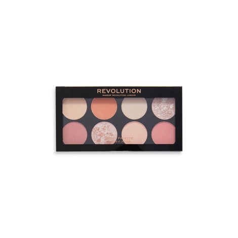 Buy Makeup Revolution Ultra Blush Palette Golden Desire 12.8 GM - Purplle