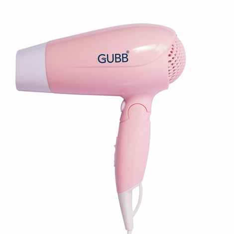 Buy GUBB Foldable 1600 Watts Hair Dryer with Hot and Cool Settings - (GB-163) Pink - 1 Pc - Purplle
