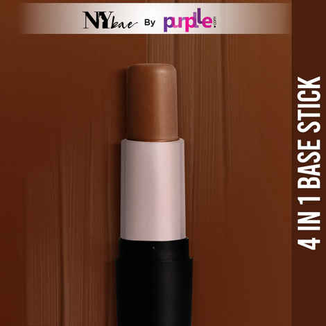 Buy NY Bae All In One Stick - Do The Harlem Dance, Toffee 6 | Matte | Dusky Skin | Enriched With Vitamin E | Long Wearing - Purplle