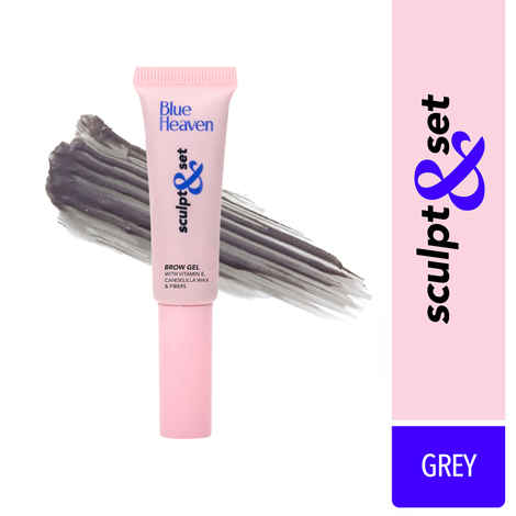 Buy Blue Heaven Sculpt & Set Eyebrow Gel, Grey - 8 gm - Purplle