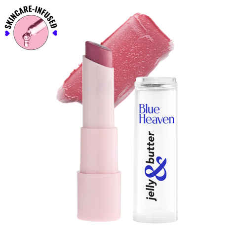 Blue Heaven Jelly & Butter Hydrating Lip Balm, Dusty Rose - 3 gm