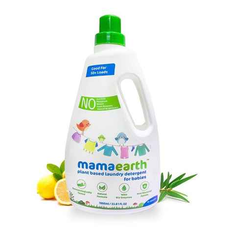 Buy Mamaearth Mamaearth's Plant Based Baby Laundry Liquid Detergent, With Bio-Enzymes and Neem Extracts, 1000ml - Purplle