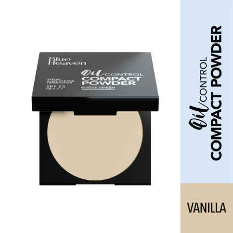 Buy Blue Heaven Oil control Compact Powder, Vanilla 101 Very Fair - Purplle