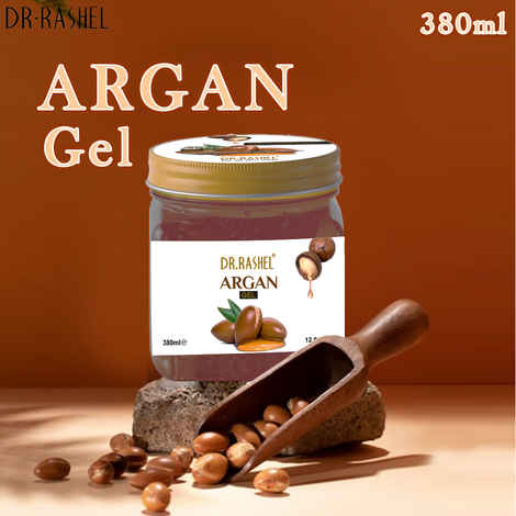 Buy Dr.Rashel Deep Nourishment Argan Face And Body Gel For All Skin Type (380 ml) - Purplle