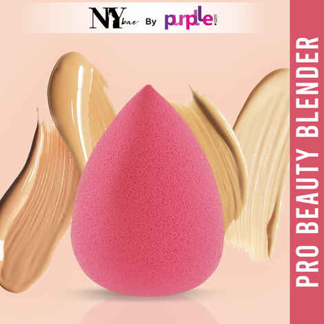 Buy NY Bae Pro Beauty Blender | Makeup Sponge | Flawless Finish | Maximum Coverage - Pink - Purplle
