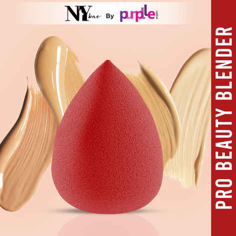 Buy NY Bae Pro Beauty Blender | Makeup Sponge | Flawless Finish | Maximum Coverage - Red - Purplle