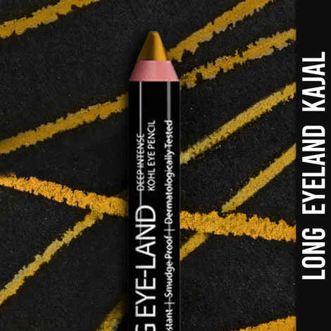 Buy NY Bae Long Eye-Land - Bronze (2.5 g) | Deep Intense Kohl Eye Pencil | Enriched with Vitamin E & Castor Oil | Rich Pigment | Long lasting - Purplle