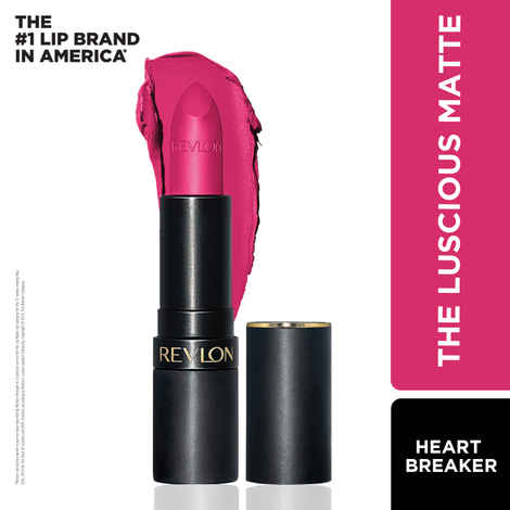 Buy Revlon Super Lustrous The Luscious Matte Lipstick - Heart Breaker - Purplle