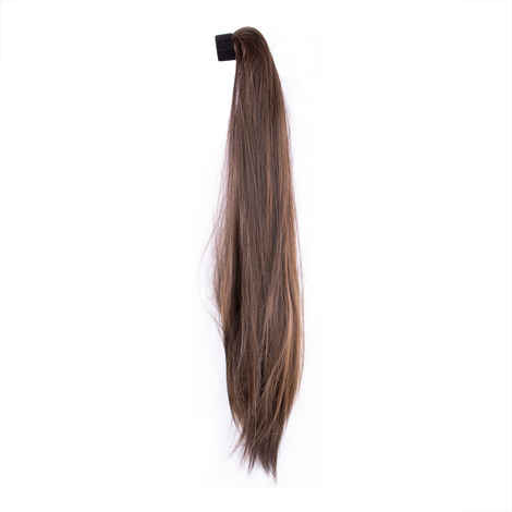 Buy STREAK STREET STRAIGHT MIX BROWN PONYTAIL 1 Pc - Purplle