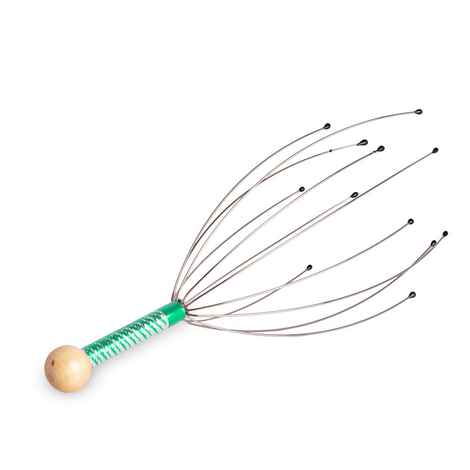 Buy Streak Street De-Stress Head And Scalp Massager Spa Therapy- Promotes Hair Growth- Green - Purplle