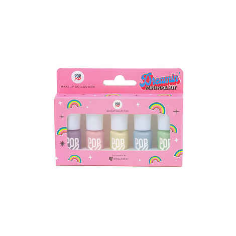 Buy MyGlamm POPxo Makeup Collection -Mini Nail Kit-Dreamin'-5X3 ml - Purplle