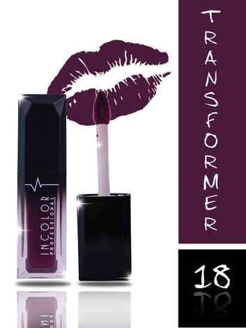 Buy Incolor Professional Matte Mini Lip Gloss 18 Transformer (8) ml - Purplle