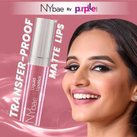 Buy NY Bae Confessions Liquid Lipstick - Pillow Talk 14 (4.5 ml) | Matte Lipstick | Nude Brown Shade | Moisturizing | Long Lasting | Transfer Proof - Purplle