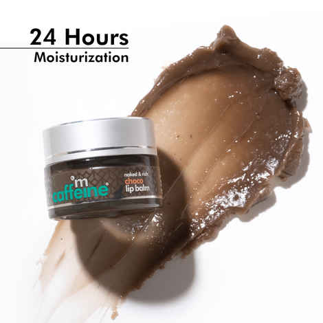Buy mCaffeine Choco Lip Balm for Dry & Chapped Lips - 100% Vegan | Enriched with Cocoa Butter, Hazelnut Oil | With 24 Hours Moisturization| (12 gm) - Purplle