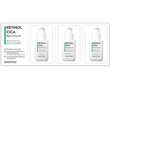 Buy Innisfree Retinol Ampoule 3 Days Trial Kit (3 ml) - Purplle