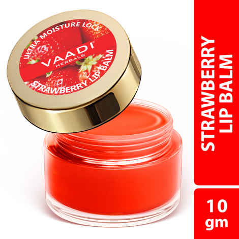 Buy Vaadi Herbals Lip Balm Strawberry (10 gm) - Purplle