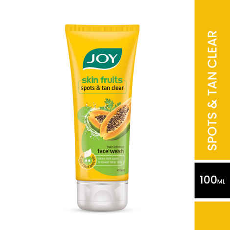 Buy Joy Skin Fruits Spots & Tan Clear Face Wash (100 ml) - Purplle