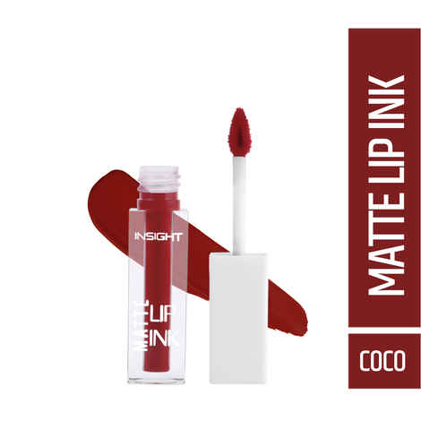 Buy Insight Cosmetics Matte Lip Ink(Lg-43)_Coco - Purplle